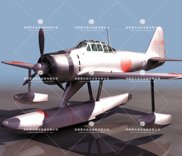 江海3D模型飞机_